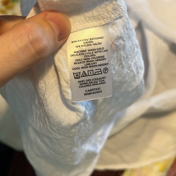 NWT • price firm • Loft blouse • size XL - Picture 5 of 5